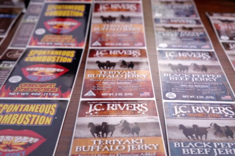 Cost effective printing of customized product labels.