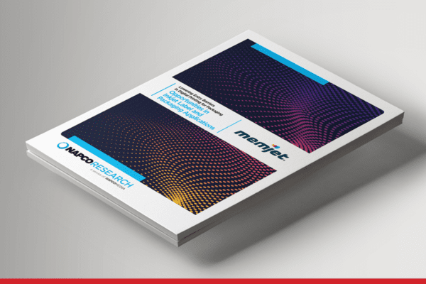 Napco Research Report: Opportunities in Inkjet Lebel and Packaging Applications.