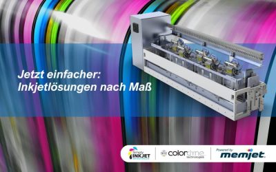 JETZT EINFACHER: INKJETLÖSUNGEN NACH MASS